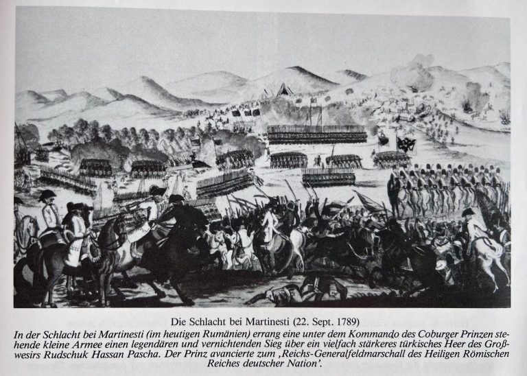 Die Schlacht bei Martinesti am 22. September 1789